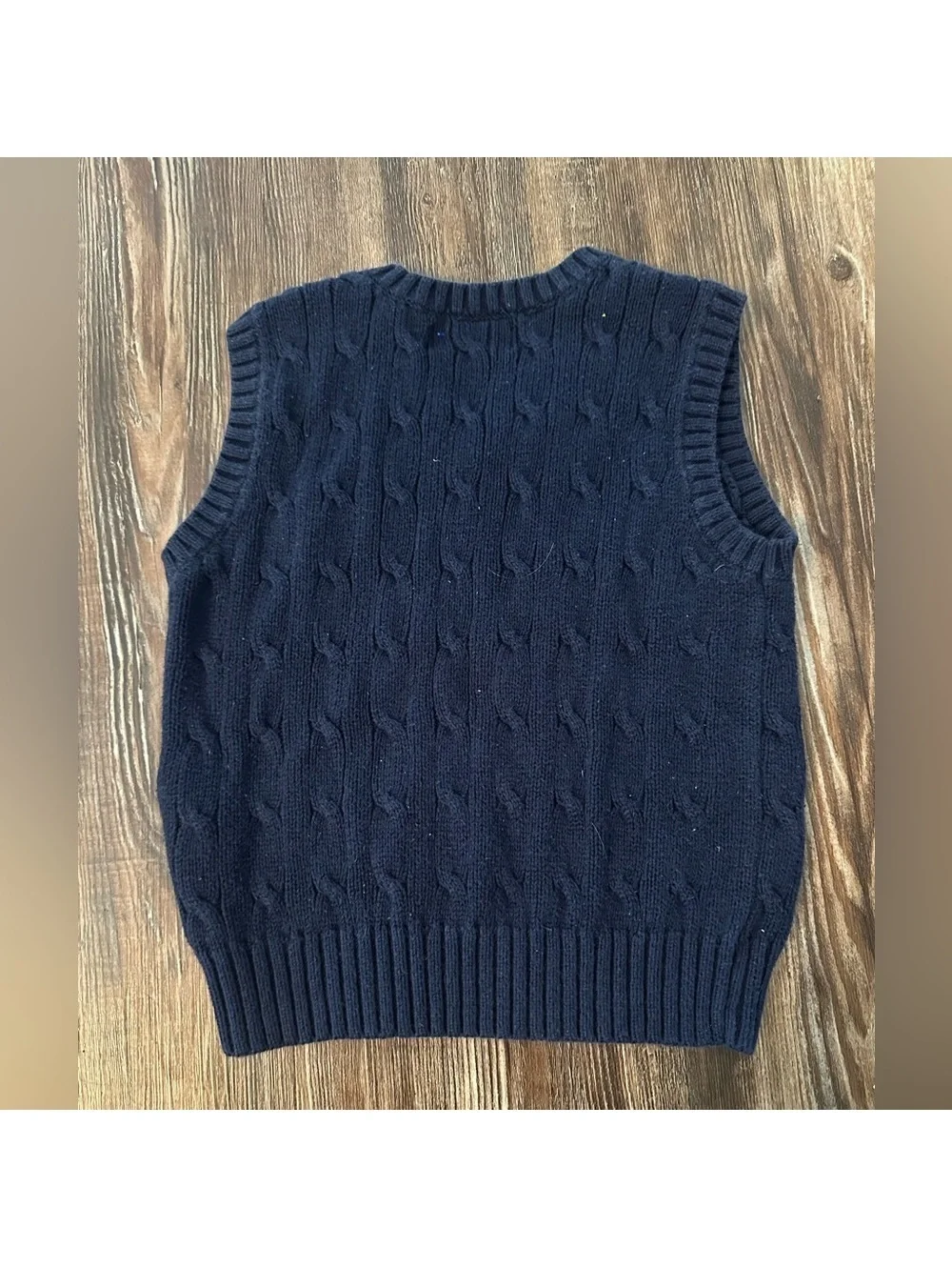 Polo by Ralph Lauren boys Navy Sweater Vest